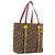 Borsa Tote Christian Dior Trotter Canvas PVC Beige Silver Auth ka5591V Argento
