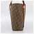 Borsa Tote Christian Dior Trotter Canvas PVC Beige Silver Auth ka5591V Argento - vista 3