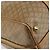 Céline Borsa Boston CELINE Macadam Canvas PVC Beige Gold Auth 194366 D'oro - vista 14