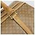 Céline Borsa Boston CELINE Macadam Canvas PVC Beige Gold Auth 194366 D'oro - vista 18