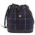 Borsa a Tracolla Burberrys Nova Check Canvas Navy Tono Oro Auth 195352 Blu navy - vista 13