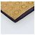 Borsa Clutch CHANEL Pelle Harako Marrone Oro CC Auth 195999A D'oro - vista 14