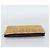 Borsa Clutch CHANEL Pelle Harako Marrone Oro CC Auth 195999A D'oro - vista 6
