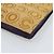 Borsa Clutch CHANEL Pelle Harako Marrone Oro CC Auth 195999A D'oro - vista 7