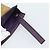 Borsa Clutch CHANEL Pelle Harako Marrone Oro CC Auth 195999A D'oro - vista 9