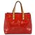 Borsa a mano LOUIS VUITTON Monogram Vernis Reade PM Rouge M91088 LV Auth BA14977 Rosso - vista 2