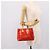 Borsa a mano LOUIS VUITTON Monogram Vernis Reade PM Rouge M91088 LV Auth BA14977 Rosso - vista 21