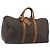 LOUIS VUITTON Monogram Keepall 50 Boston Bag M41426 LV Auth 192004 Monogramma