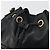 Borsa a tracolla con catena BALLY in pelle nera e oro Auth 194985A Nero D'oro - vista 10