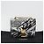 Céline Borsa a tracolla CELINE Christian Marclay con catena in pelle bianca e tono oro Auth 195249M Bianco - vista 12