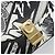 Céline Borsa a tracolla CELINE Christian Marclay con catena in pelle bianca e tono oro Auth 195249M Bianco - vista 19