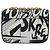Céline Borsa a tracolla CELINE Christian Marclay con catena in pelle bianca e tono oro Auth 195249M Bianco - vista 2