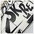 Céline Borsa a tracolla CELINE Christian Marclay con catena in pelle bianca e tono oro Auth 195249M Bianco - vista 9