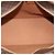 Céline Borsa a mano CELINE Macadam Canvas PVC Pelle Marrone Oro Auth 196285 D'oro - vista 11
