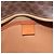 Céline Borsa a mano CELINE Macadam Canvas PVC Pelle Marrone Oro Auth 196285 D'oro - vista 17