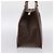 Céline Borsa a mano CELINE Macadam Canvas PVC Pelle Marrone Oro Auth 196285 D'oro - vista 3