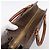 Céline Borsa a mano CELINE Macadam Canvas PVC Pelle Marrone Oro Auth 196285 D'oro - vista 6