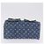 LOUIS VUITTON Monogram Denim Neo Speedy Hand Bag Blue M95019 LV Auth 195233SAV - vista 5