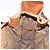Borsa a tracolla SAINT LAURENT PVC Canvas Brown Gold Auth 194356 Marrone D'oro - vista 19