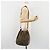 Borsa a tracolla SAINT LAURENT PVC Canvas Brown Gold Auth 194356 Marrone D'oro - vista 21