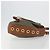 Borsa a tracolla SAINT LAURENT PVC Canvas Brown Gold Auth 194356 Marrone D'oro - vista 3