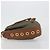 Borsa a tracolla SAINT LAURENT PVC Canvas Brown Gold Auth 194356 Marrone D'oro - vista 4
