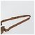 Borsa a tracolla SAINT LAURENT PVC Canvas Brown Gold Auth 194356 Marrone D'oro - vista 8