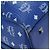 Borsa MCM Logogram Vicetos Mini Boston Bag Leather 2way Blue Silver Auth 193751V Argento - vista 19