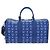 Borsa MCM Logogram Vicetos Mini Boston Bag Leather 2way Blue Silver Auth 193751V Argento - vista 2