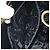 Borsa a tracolla Salvatore Ferragamo Gancini Chain in pelle nera e oro Auth 195422 Nero - vista 11