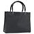 Borsa Tote GUCCI Bamboo in pelle 2way Nera Argento 002 1016 Auth 194370 Nero