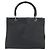 Borsa Tote GUCCI Bamboo in pelle 2way Nera Argento 002 1016 Auth 194370 Nero - vista 13