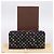 LOUIS VUITTON Multicolor Portefeuille Insolite Wallet Black M60271 Auth 196074V Nero - vista 12