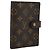LOUIS VUITTON Monogram Agenda PM Day Planner Cover R20005 LV Auth bs36705 Monograma