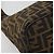 Borsa a tracolla FENDI Zucca Canvas Mamma Baguette Brown Black Auth 196011V Marrone Nero - vista 15