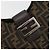 Borsa a tracolla FENDI Zucca Canvas Mamma Baguette Brown Black Auth 196011V Marrone Nero - vista 19