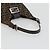 Borsa a tracolla FENDI Zucca Canvas Mamma Baguette Brown Black Auth 196011V Marrone Nero - vista 7