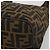 Borsa a tracolla FENDI Zucca Canvas Mamma Baguette Brown Black Auth 196011V Marrone Nero - vista 8