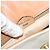 Céline Borsa a mano CELINE Macadam Canvas PVC Leather White Gold Auth 195994 Bianco D'oro - vista 12