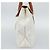Céline Borsa a mano CELINE Macadam Canvas PVC Leather White Gold Auth 195994 Bianco D'oro - vista 4