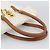 Céline Borsa a mano CELINE Macadam Canvas PVC Leather White Gold Auth 195994 Bianco D'oro - vista 7