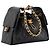CHANEL - Borsa a tracolla Chanel 25 small in pelle caviar nera Nero - vista 2
