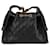 CHANEL - Borsa a tracolla Chanel 25 small in pelle caviar nera Nero - vista 3