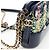 Borsa a tracolla con catena CHANEL Gabrielle de Chanel Tweed Navy Gold CC Auth BA14596SAM Blu navy - vista 10