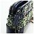 Borsa a tracolla con catena CHANEL Gabrielle de Chanel Tweed Navy Gold CC Auth BA14596SAM Blu navy - vista 21