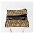 Borsa a tracolla con catena Christian Dior Trotter Canvas Beige Gold Auth 195716 D'oro - vista 11
