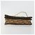 Borsa a tracolla con catena Christian Dior Trotter Canvas Beige Gold Auth 195716 D'oro - vista 5