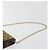 Borsa a tracolla con catena Christian Dior Trotter Canvas Beige Gold Auth 195716 D'oro - vista 8
