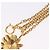 Collana CHANEL Metallo Tono Oro CC Auth bs36542V - vista 10