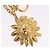 Collana CHANEL Metallo Tono Oro CC Auth bs36542V - vista 3